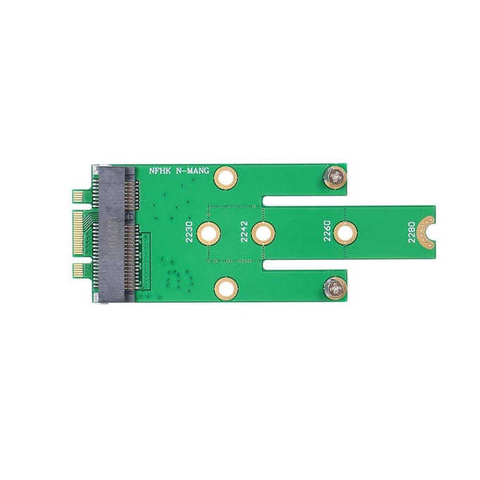 MSATA naar NGFF Adapterkaart Moederbord SATA naar M.2 NGFF MSSD Converter