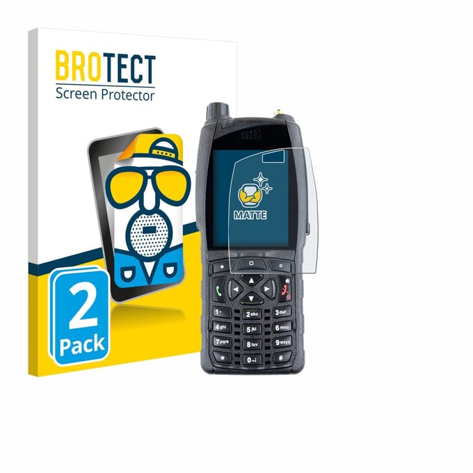 BROTECT - Screenprotector voor Sepura SC2020 - Folie Beschermfolie matte 2 Stuks