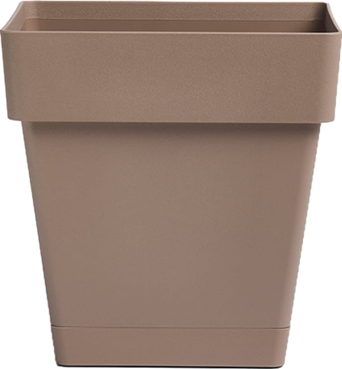Elezza cSmart Bloempot L23 x B23 x H23 cm - Taupe
