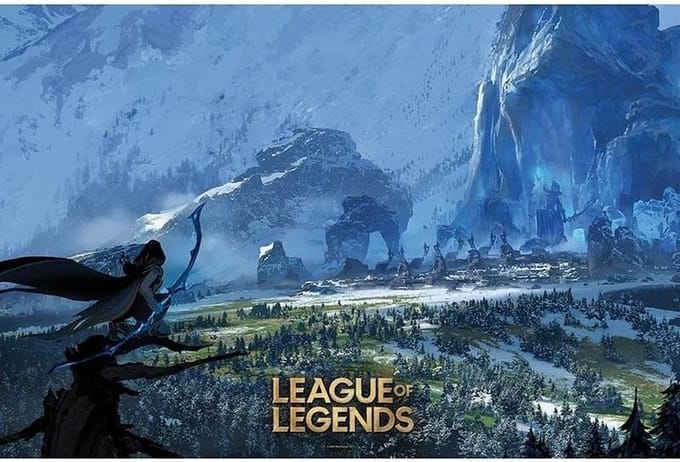 ABYstyle Poster - League Legends Maxi - 61 X 91.5 Cm - Multicolor