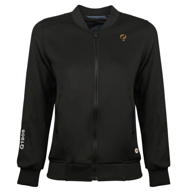 Q1905 Q reversible jacket melbourne w bg + print bg/china blue + black
