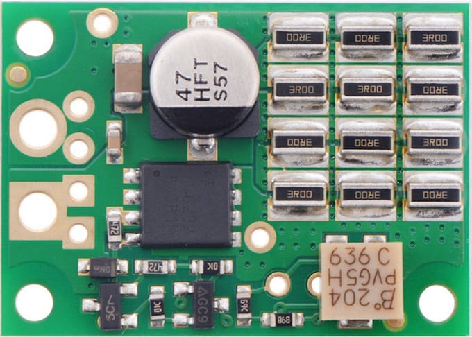 Shunt Regulator: Fine-Adjust LV, 1.50Ω, 15W Pololu 3778