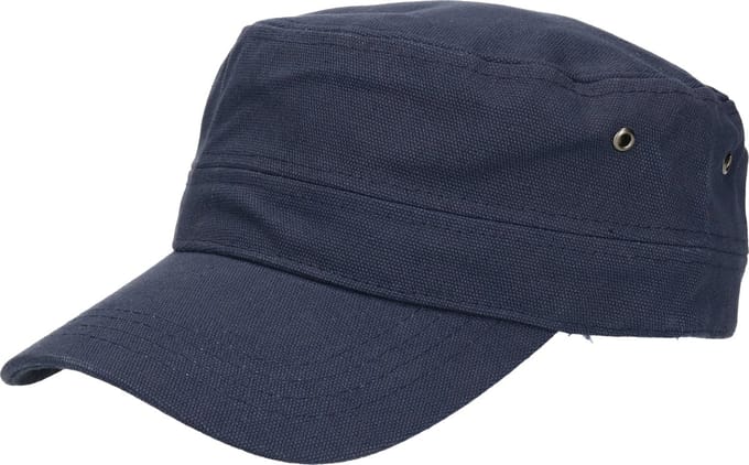Militairy look rebel cap navy blauw