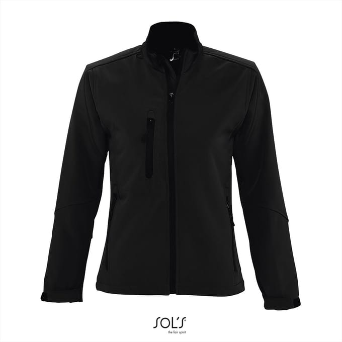 SOL'S Women´s Softshell Jacket Roxy L863 - Black - S