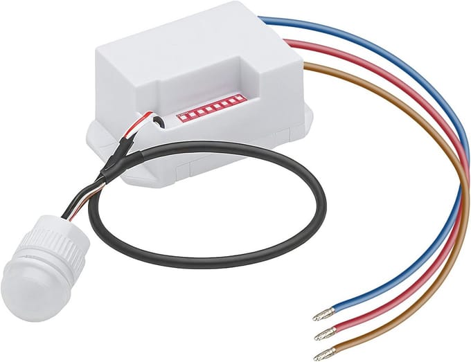 Infraroodsensor 360° met 8 m bereik en schemeringssensor - Wit