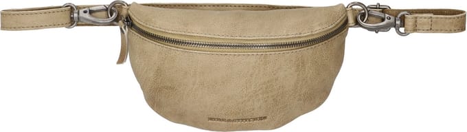 Hide & Stitches Paint Rock Heuptas - 100% Leder - Fanny Pack - Leren Dames Tas - Zand