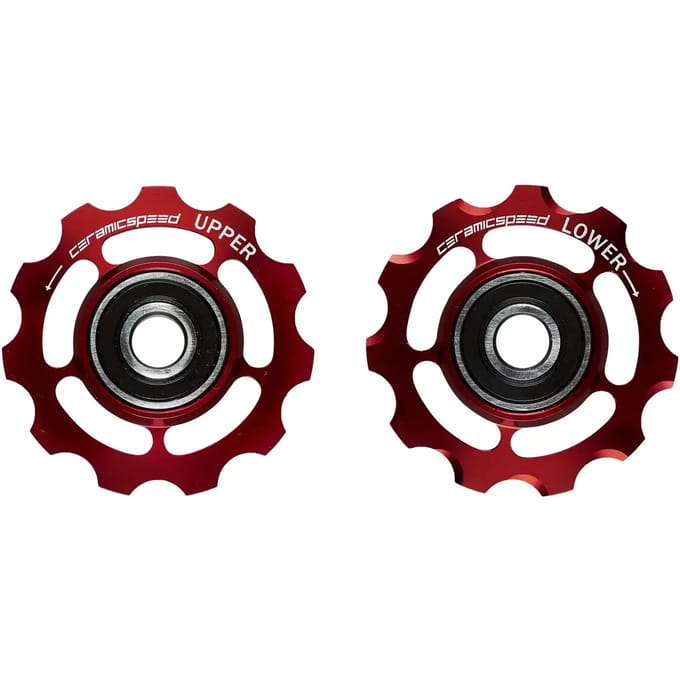 Ceramicspeed Derailleurwieltje Shimano 11S Alloy Rood