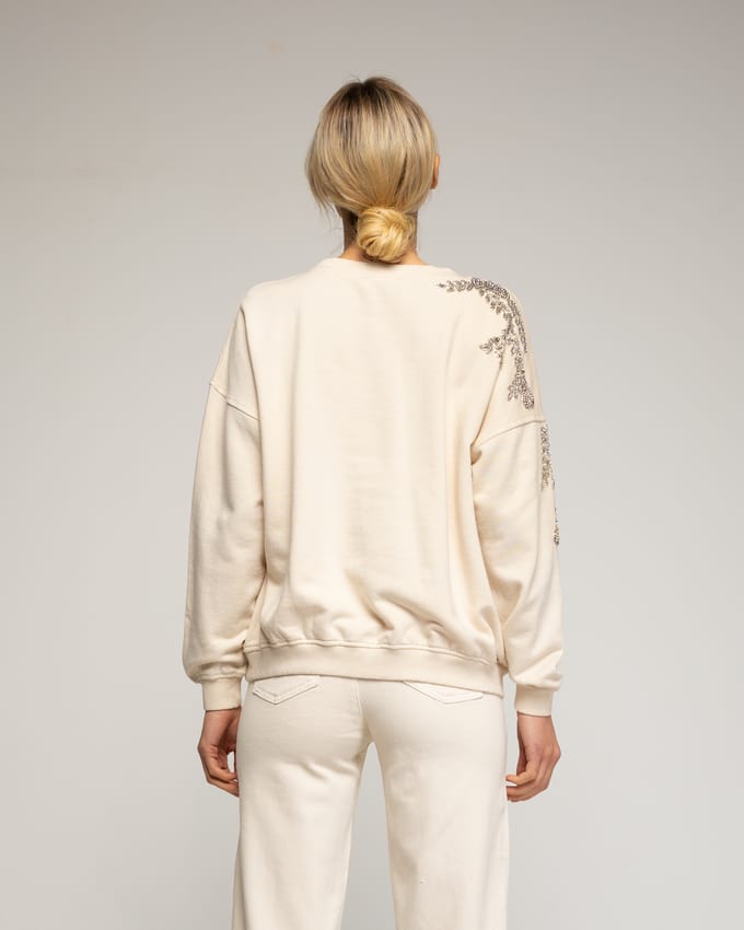 Sweater met pailletten