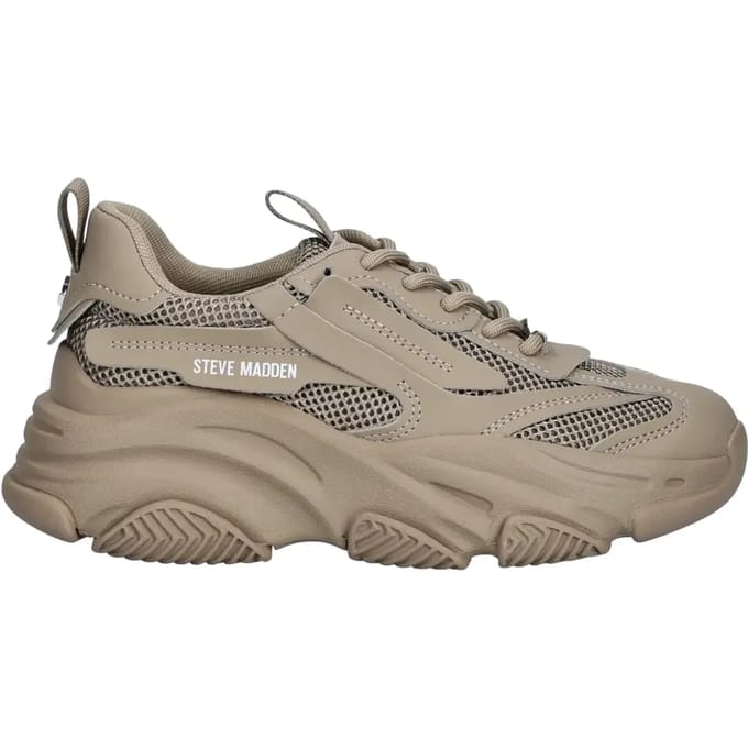 Steve Madden Possession-e chocolate brown dames sneaker