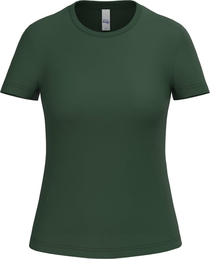iDeal Basic Brand iDeal190 dames T-shirt IB321 - Ideal Forest Green - XL