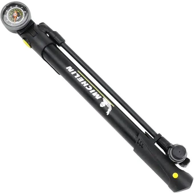 Voetpomp met manometer Michelin Air Tech Pro