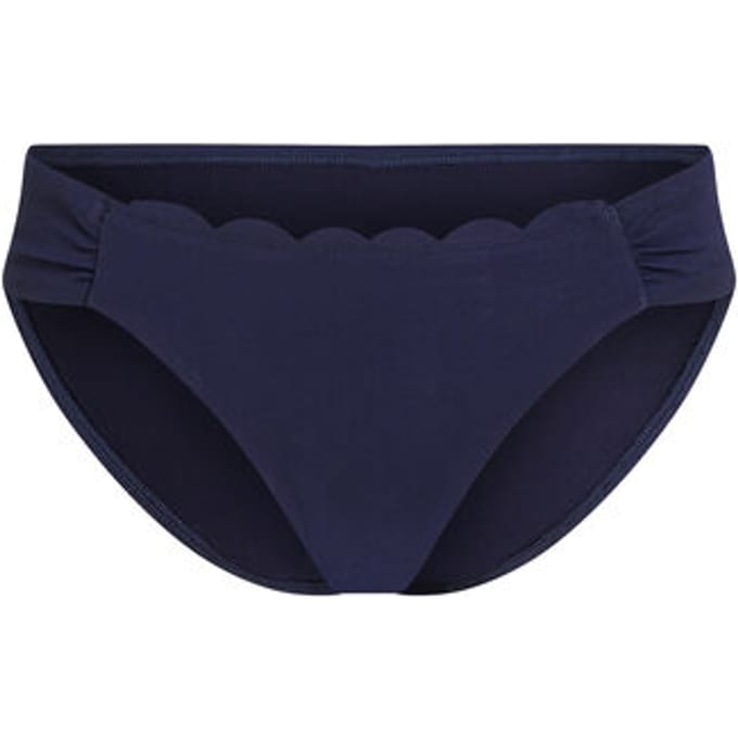 Hunkemöller Scallop Rio Bikini Bottoms Blauw