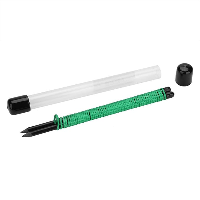 Outdoor Solide Glasvezel Stok Sport Golfbal Veer Flexibele Tees Training Houder Corrector white