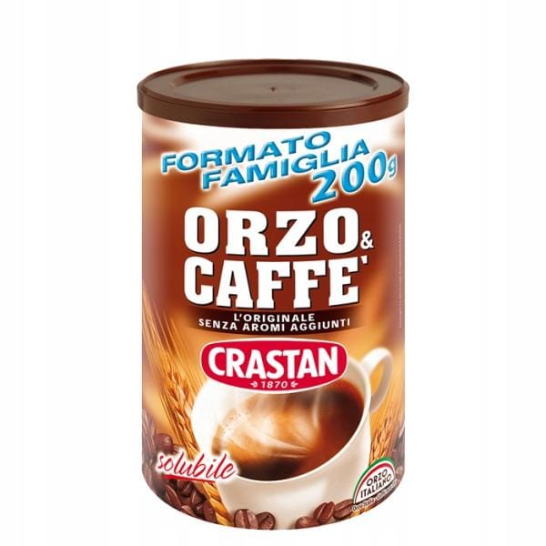 Gemalen koffie orzo&caffe oplosbaar 200g - crastan