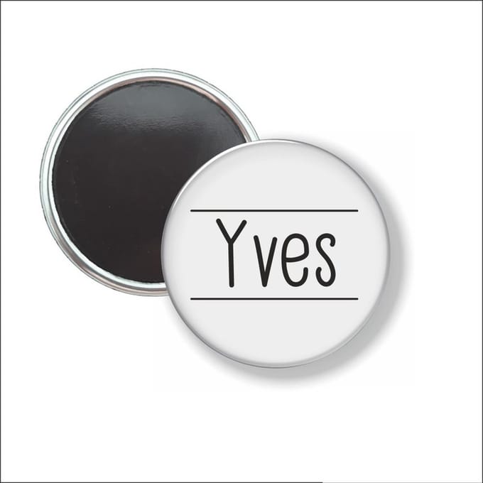 Button Met Magneet 58 MM - Yves - NIET VOOR KLEDING