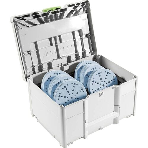 Festool 578192 Schuurschijvenbox Diameter 150 mm Korrelgrootte (num): 60, 80, 120, 150, 180, 220 1 set(s)