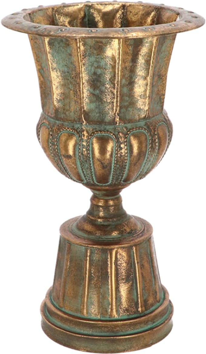 Esschert Design Aged Metal Franse vaas - 45 CM