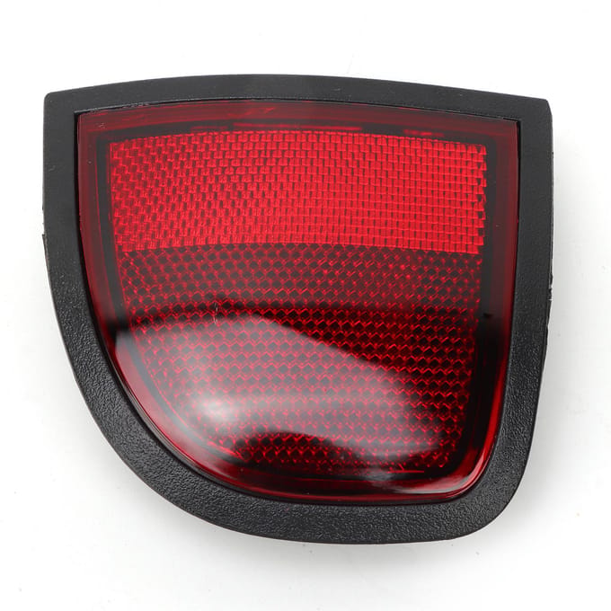 Achterbumper Reflector Rood Bumper Achterzijde Zijreflector Paneel Vervanging voor Mitsubishi L200 Triton red