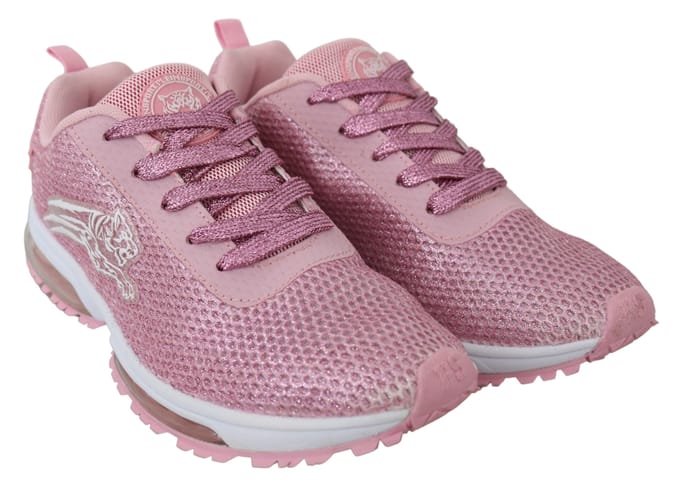 Plein Sport Dames Roze Blush Polyester Gretel Sneakers Schoenen