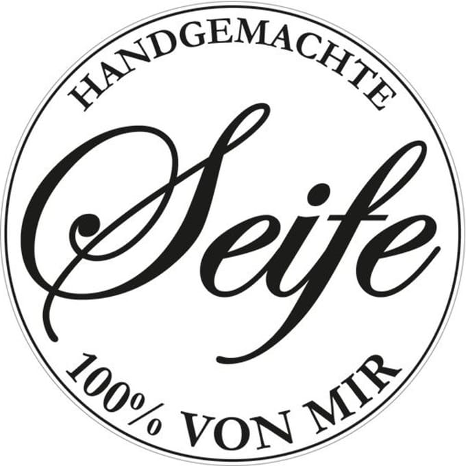 Reliëfinleg voor het gieten "Handgemachte Seife"