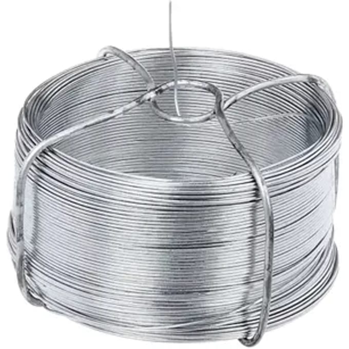 Alberts Draadspoel Ruwstaal Gegalvaniseerd 0,8mm 50m
