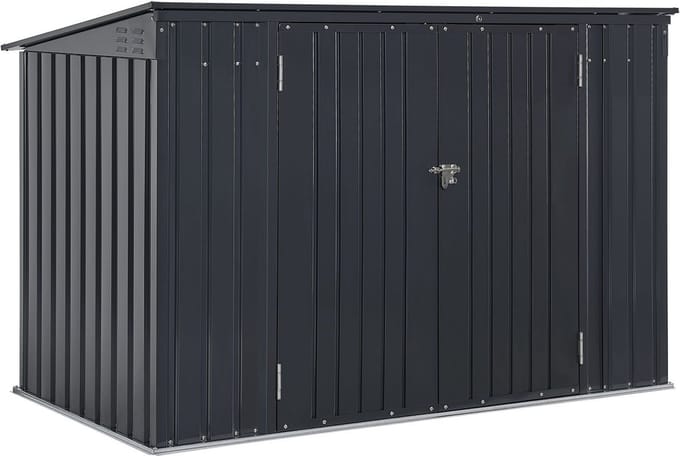 Opbergschuur / containerberging - 3 containers - Metaal