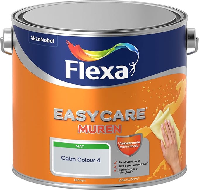 Flexa - Easycare Muren - Calm Colour 4 - Mengverf - 2,5 L