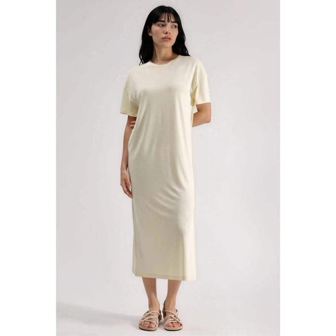 Losse Midi-jurk met Split