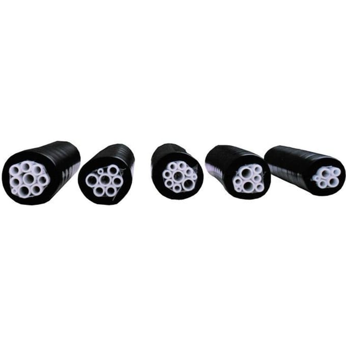 Python lijn - droge python voor heat tracing (10х16mm) met 13mm isolatie voor 4 bierlijnen in 7mm