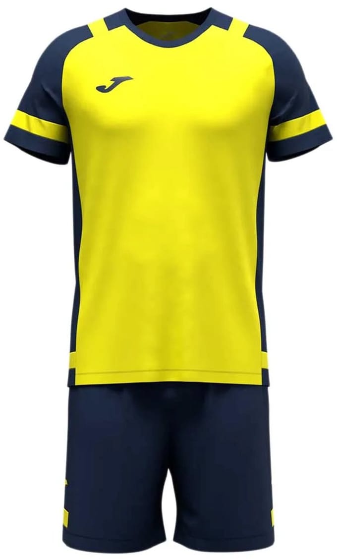 Joma Lider Korte Mouw Set Geel XL Man