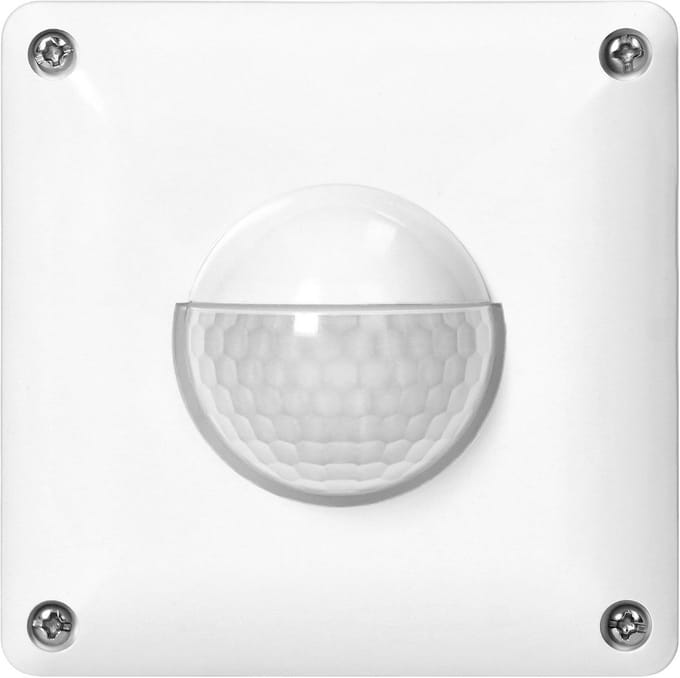 Bewegingsmelder IP65 - Bewegingssensor met 190° detectiehoek - Max. bereik 10m