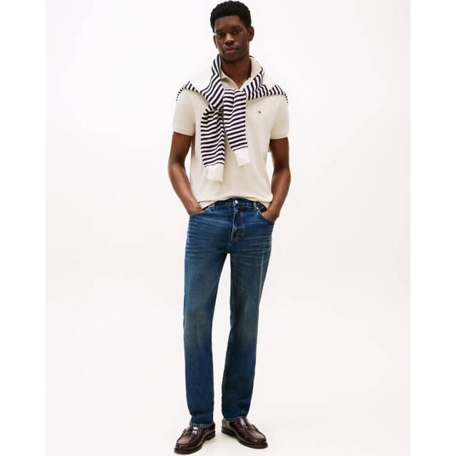 Regular fit Poloshirt van puur katoen Model 'LIQUID COTTON'