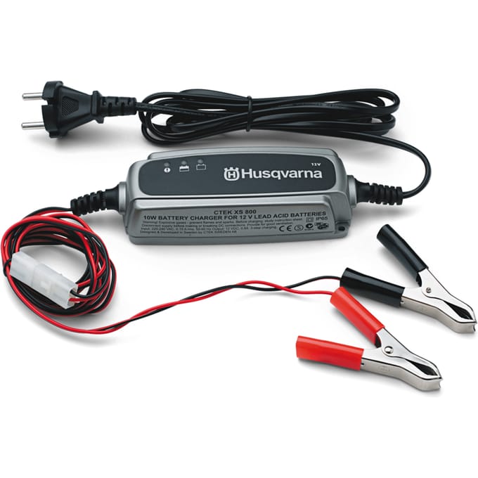 Husqvarna acculader div. maaiers eu