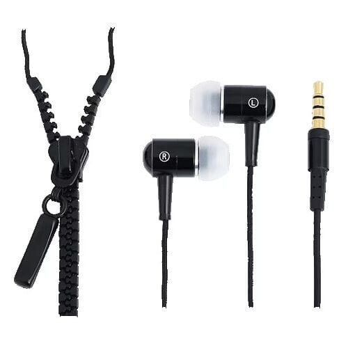 LogiLink Zipper Stereo In-Ear Headset-Zwart (Diversen) Nieuw