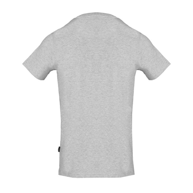 Aquascutum Heren Reflecterend Logo T-Shirt (Grijs)