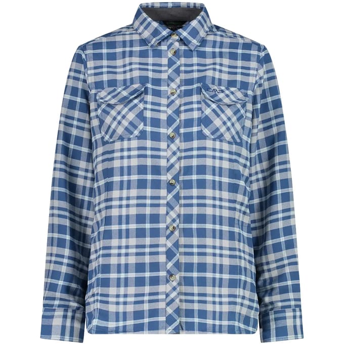 Polyester blouse met lange mouwen voor dames CMP