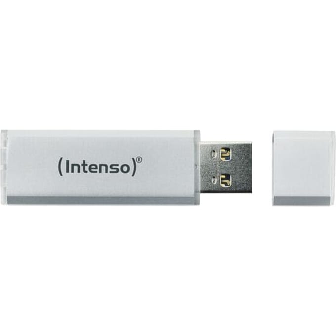 Intenso Alu Line - Zilver - 4GB - USB-stick