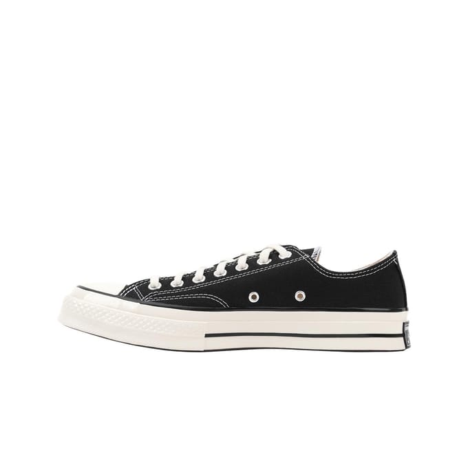 Baskets Converse Chuck 70 Low Noires Unisexe Egret 162058C 36 black