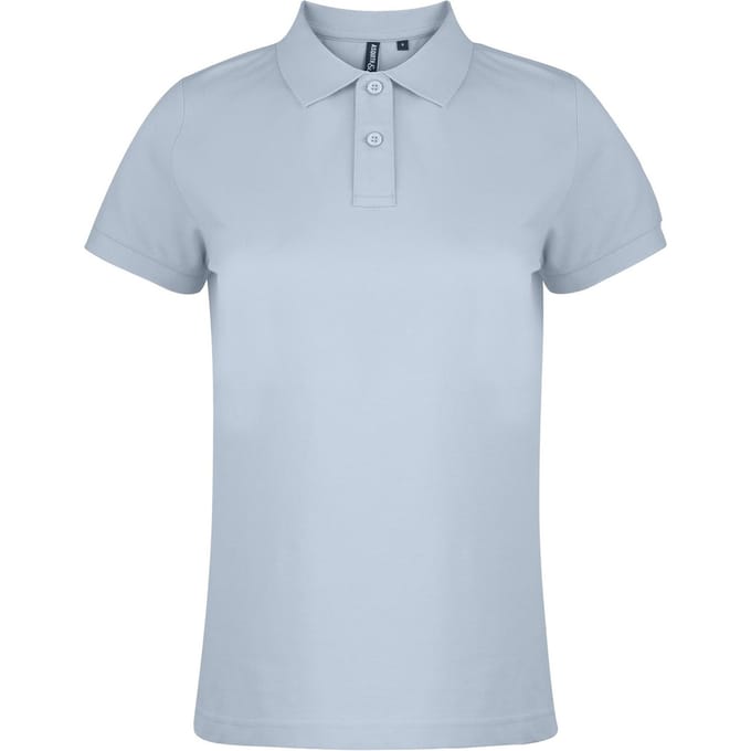 Asquith & Fox Dames/dames Poloshirt met korte mouwen en effen mouwen (Turquoise)