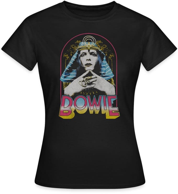 David Bowie Egyptian T-Shirt Dames