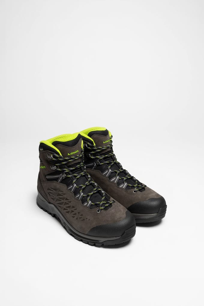 EXPLORER II GTX MID Antraciet Lime Heren Trekkingschoenen