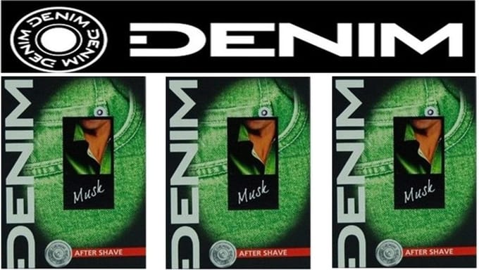3x Denim Musk Aftershave - Voordeelpakket