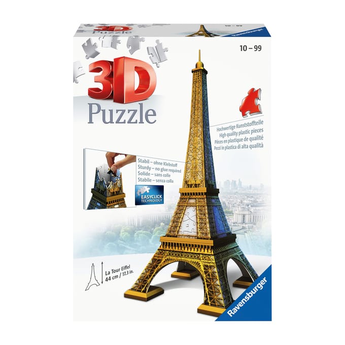 Ravensburger Eiffeltoren - 3D Puzzel gebouw van 216 stukjes
