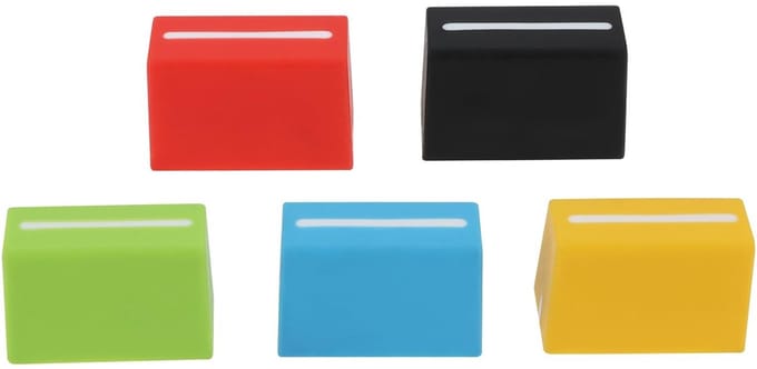 Cosensi - Set van 5 Reserveknoppen voor Mixer in 5 Kleuren