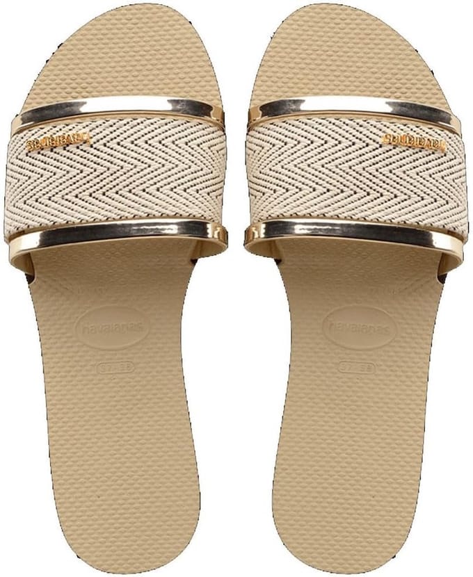 Dames Slippers Premium Beige Comfortabele Teenslippers van Hoogwaardig Rubber
