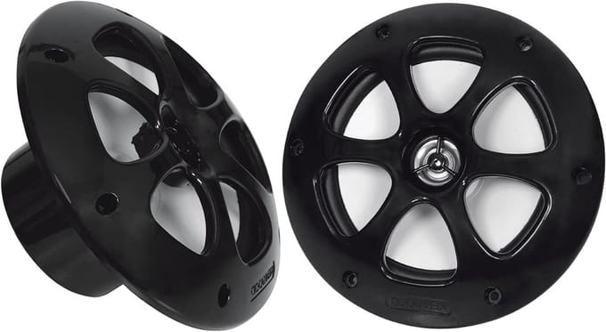 Waterdichte Luidsprekers - Marine Audio - Boot Geluid - 2-weg Coaxiaal - 6.5 Inch - Zwart