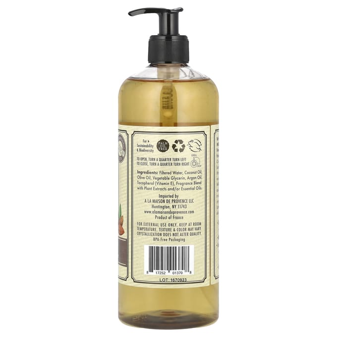 A La Maison de Provence, Douchegel, Zoete Amandel, 750 ml (750 ml) beige