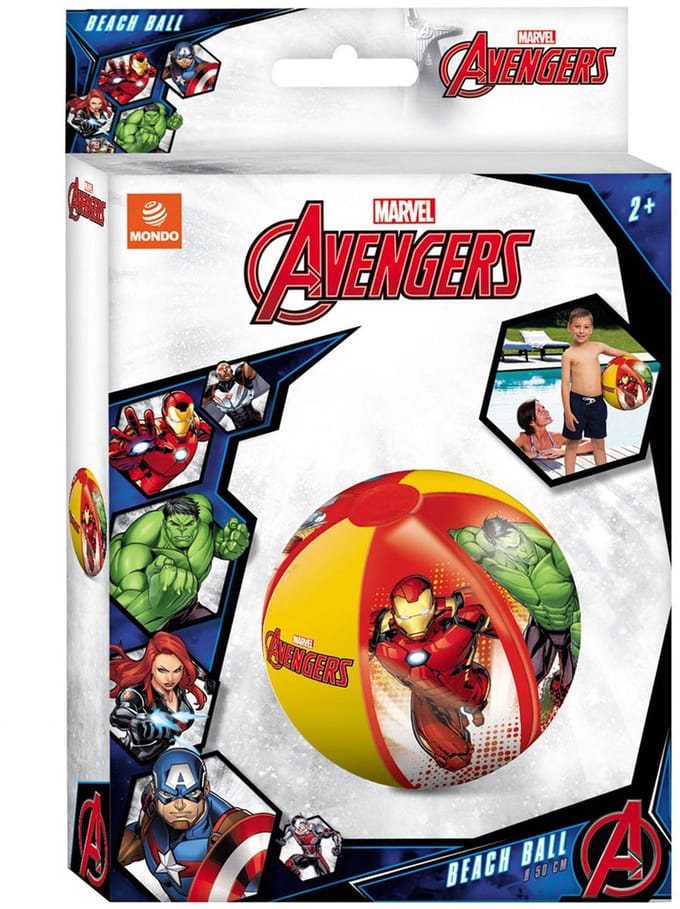 Avengers Strandbal - 50 cm - Meerkleurig