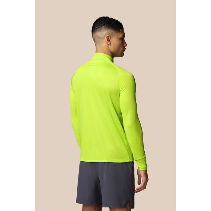 Castore Adapt 1/4 Zip Top Polyester Heren Groene Actieve T-Shirts