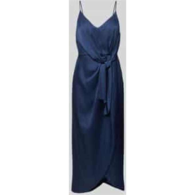 Cocktailjurk met knoopdetail